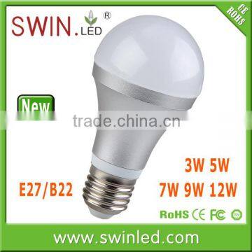 High CRI high lumens LED bulb lamp light 12W E27 6500K