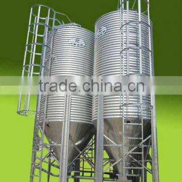 Feed silo for poultry farm