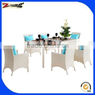 classic rattan dining table set ZT-1018CT