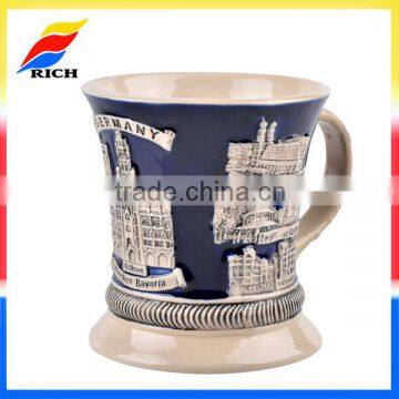 2016 hot selling custom souvenir ceramic coffee mug cup