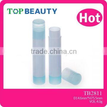 TB2811-2 fashion empty lipbalm container plastic