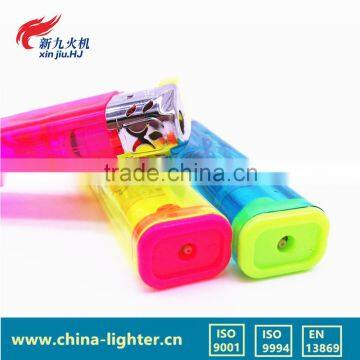 OEM Available Colorful Resuable Plastic Butane Lighter Refillable Lighter photo-4