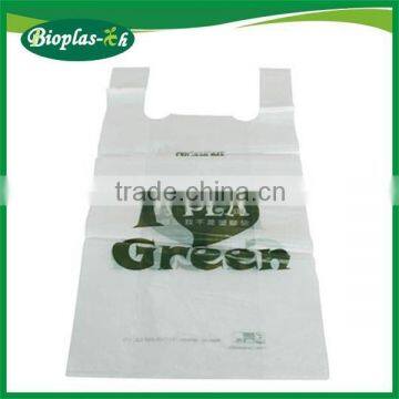 Biodegradable Bag Promotional Logo Printed High Quality Hard Handle Polybag photo-2