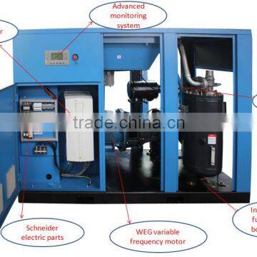 Low Noise 10 Bar and High Efficiency Screw Air Compressor photo-2