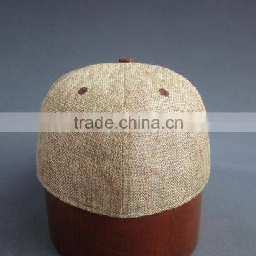 High Quility 6-Panel Falt Brim Cap With Special Front Embroidery photo-4