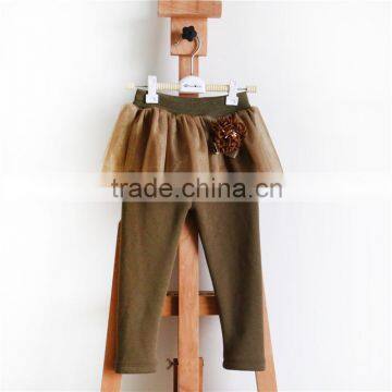 hot selling tutu skirt pants warm winter girls leggings