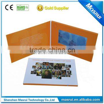 New Design HD LCD Screen Video Brochure Cards