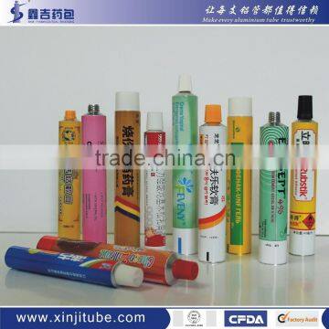 Empty painting tube aluminum , ISO 9001 certified factory