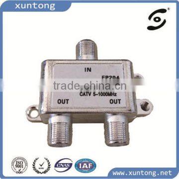 CATV 2 way splitter waterproof BNC connector