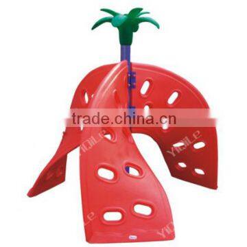 Hot Kids Used Rock Plastic Exercise Climbing Wall