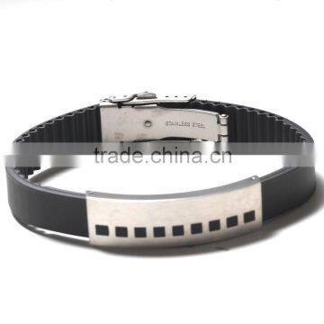 Factory Wholesale Cheapest Silicone Bracelets Cool Rubber Bracelets photo-3