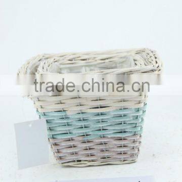 special top willow flower baskets