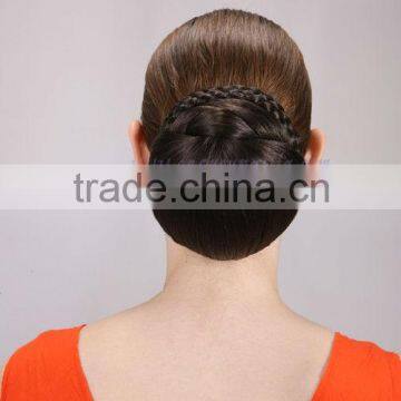 Synthetic cheap chignon hair piece bun accessory