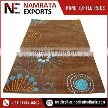 Beautiful Designer Hand Tufted Cut Pile 100% Wool Carpet from India