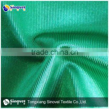 100% Polyester Tricot Fabric/Super shining fabric