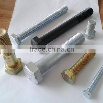 High quality hexagon bolt DIN931,933 hex bolts