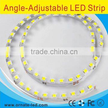 high lumen angle adjustable 12v bendable led strip