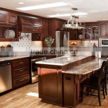 Ready to Assembled Oak, Cherry and Maple Wood Kitchen Cabinet photo-5