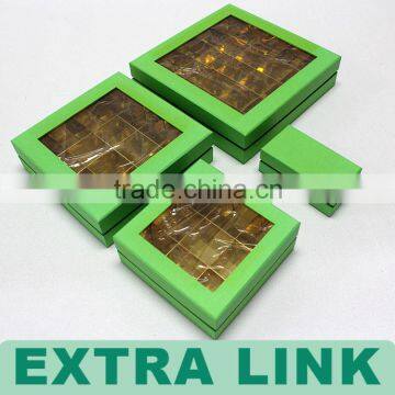 Wholesale Alibaba Decorative New Design Clear Lid Gift Boxes