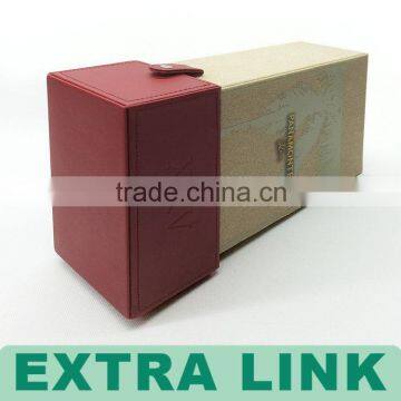 China Supplier Trade Assurance Wholesale Leather Wine Bag photo-2