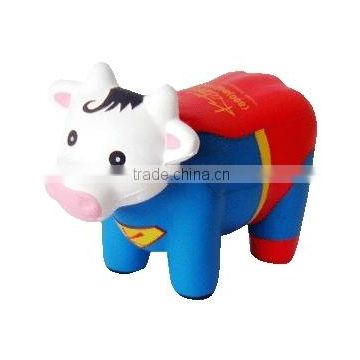 Promotional Super Cow Shape Stress Ball