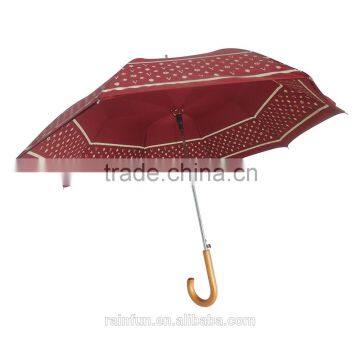 Double canopy rain windproof umbrella wholesale