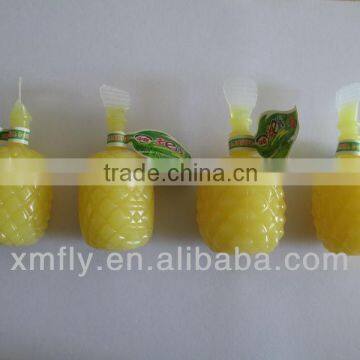 Assorted Flavour Pineapple Balls Fruit Shaped Jelly Candy