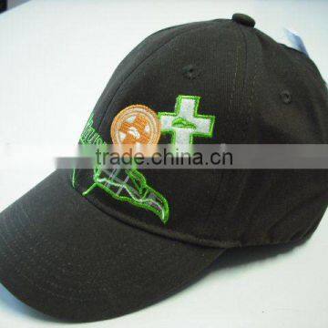 Boys 100% cotton sports fitted baseball cap