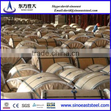 hot sale!! hot dipped galvanized cold rolled steel coil/dx51d z200 galvanized steel coil made in Tianjin factory of China