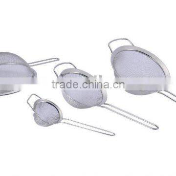 stainless steel wire mesh colander strainer