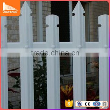 2016 new product D section pale easy install factory directly sale palisade fencing for sale