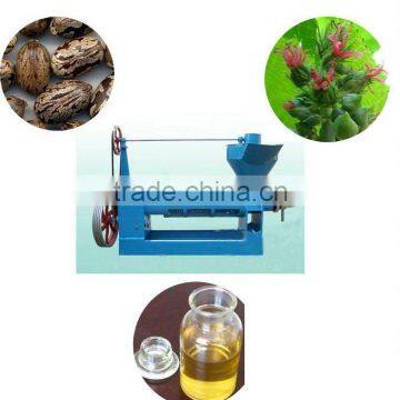 New saving energy 6YL-105 castor seeds family use screw oil press