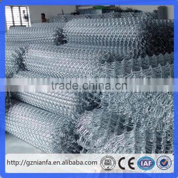 1-6m height Weave Wire Diamond Mesh Chain Link Fence(Guangzhou Factory)