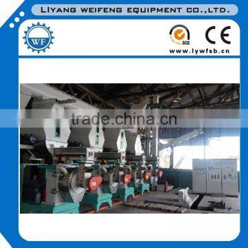 Full auto wood pellet production line