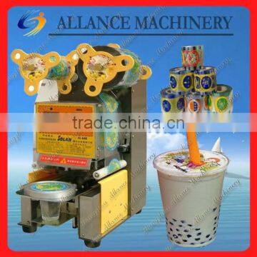 25 China machinery bubble tea cup sealing machine in 2014