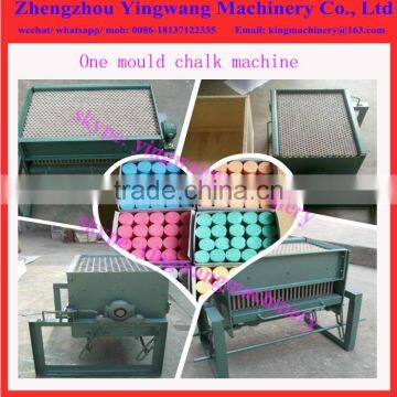 One two four moulds chalk making machine