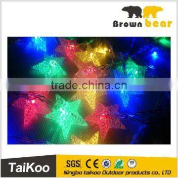 colorful star shaped new style led christmas light