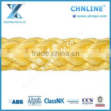 High strength PP CHNLINE multi-strand double braid rope