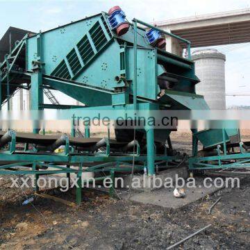 exciter driving sieve