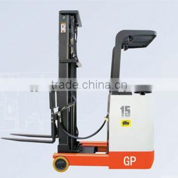 electric stacker with fork reach height 3m