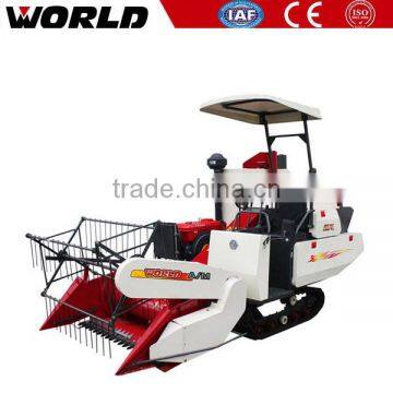 32HP WORLD brand 4LZ-1.6 mini rice paddy harvester price for sale