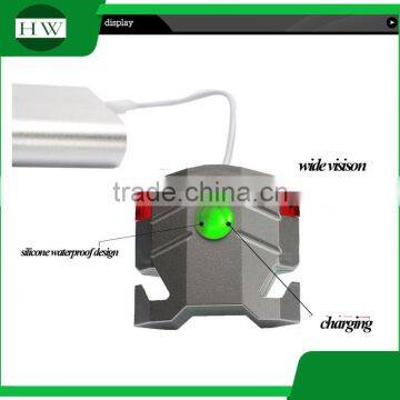 Bicycle tail and rear lights rechargeable usb waterproof shockproof 4 flash warning modes laser 4 led bike light bicycle light