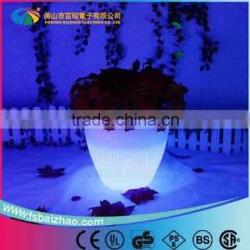 Multicolor Change Round Led Flower/planter Pot/vase