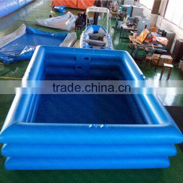 Plastic Inflatable Rectangular Water Swimming Pool for Kids photo-3