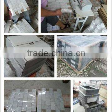 Hot Quality Marfil Cream Marble Mosaic Tiles photo-4