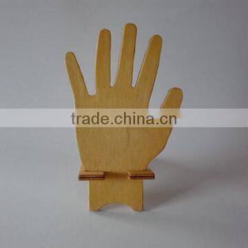 Wooden Phone Stand Hand photo-2