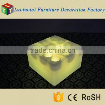 Waterproof Outdoor Use for Swimming Pool Led Wine Tray With Hole for Bottles