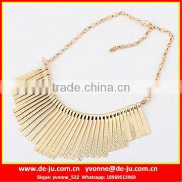 Gold Bar Fashion Necklace