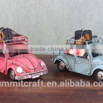 Classic Beetle Car Toys Small Metal Old Model Car photo-3