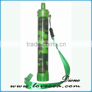 Personal water purifier straw for emergency drinking ,water filter purifier life saving straw